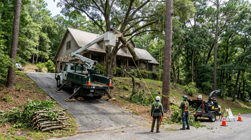 Fleet-Backed Tree Removal & Trimming in North Brooksville