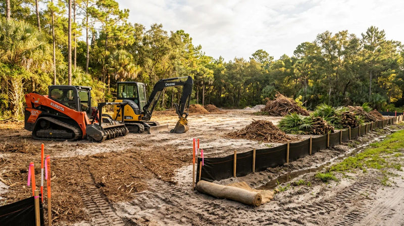 Lot Clearing Costs in Ridge Manor: What Drives the Final Price