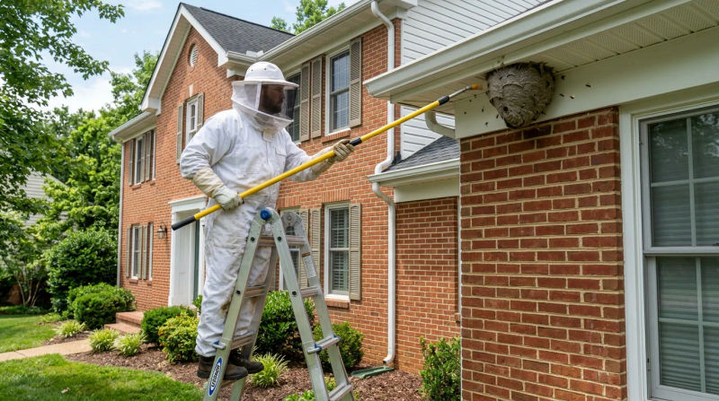 Safe Wasp And Hornet Removal in Fredericksburg