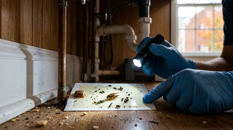 7 Signs Roaches Are Moving Indoors as Fredericksburg Cools Down