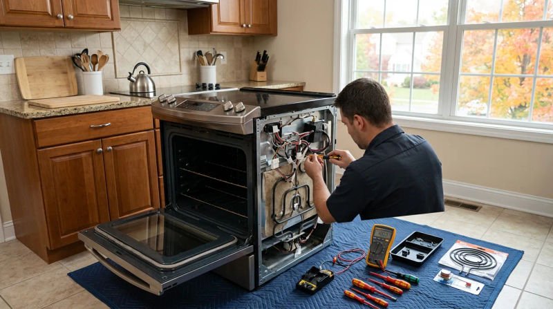 Oven Repair Costs in 2026: What Hackensack Homes Pay This Fall