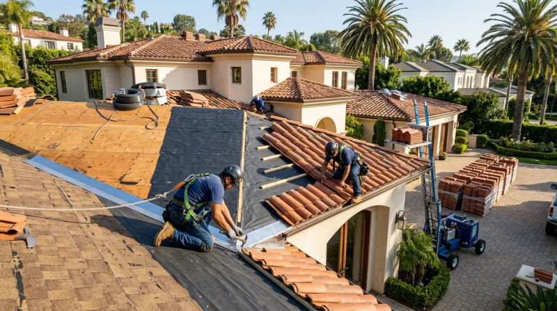 Professional Roof Replacement in Beverly Hills