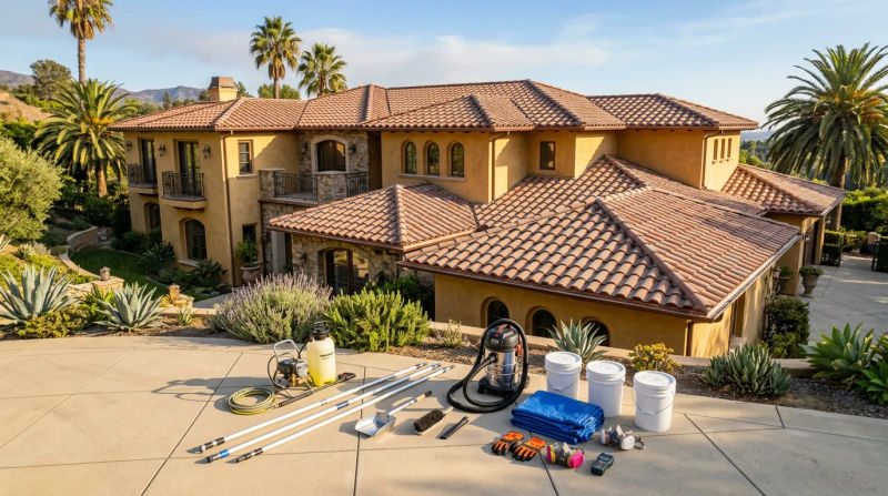 Beverly Hills Wildfire Ash Roof Cleaning Costs: What to Expect