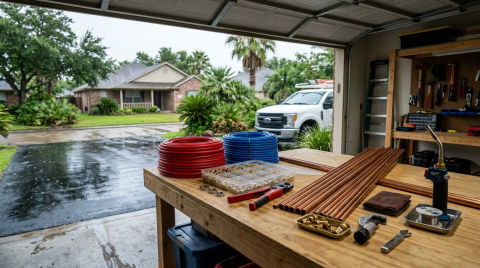 Hitchcock Whole-Home Repipe Costs: PEX vs Copper Options Explained