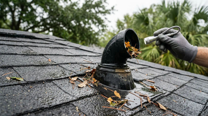 Pasadena Home Plumbing: 7 Signs a Drain Vent Is Clogged After Big Rain