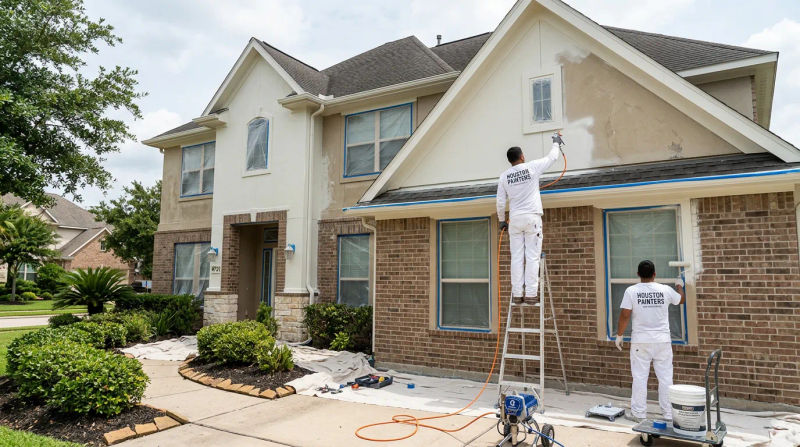 Professional Repaint Services in Houston