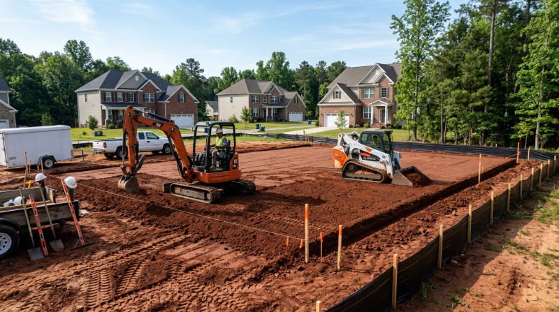 Professional Excavation Services in New Hope, NC