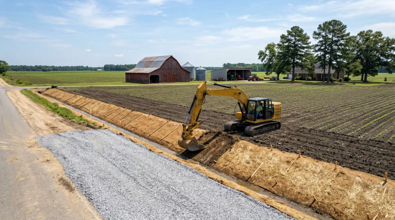 Commercial and Residential Excavation in Calypso