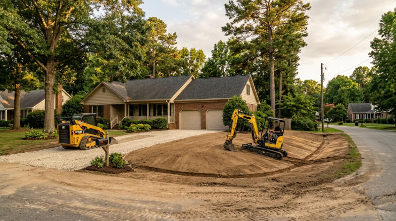 Dependable Excavation & Site Prep in Saratoga