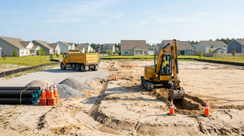 Professional Excavation Services in Jacksonville, NC