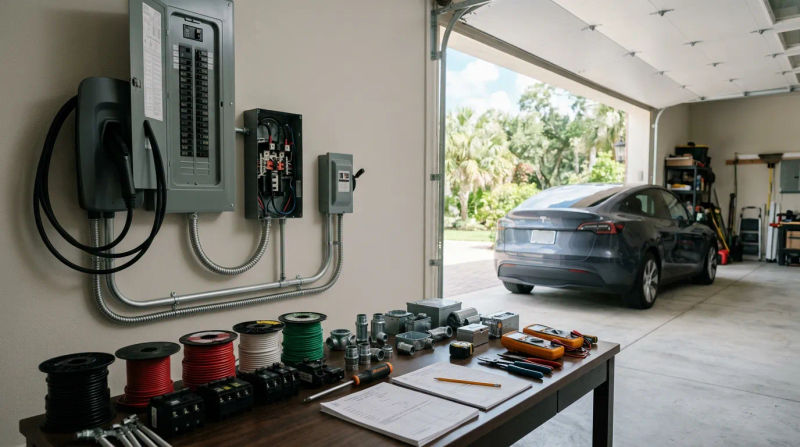 EV Charger Installation Cost in Houston: Permits, Parts, Labor