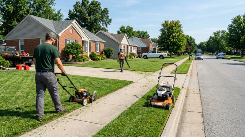 Precision Lawn Care Services in Ferrelview