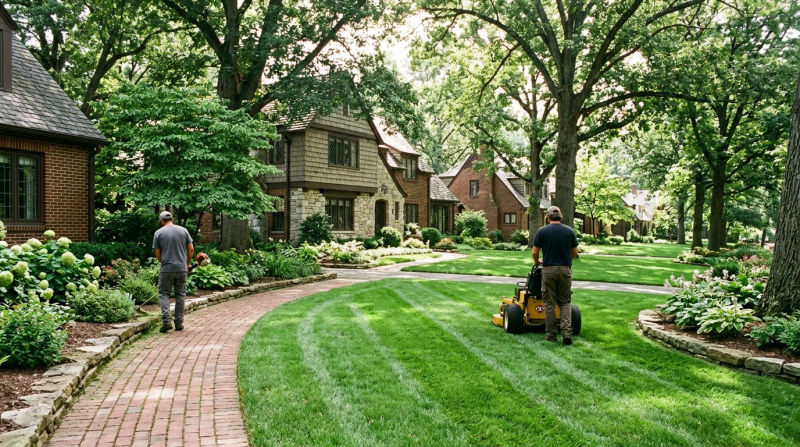 Premium Lawn Care Services in Oakwood Park