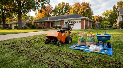 Kansas City Fall Aeration & Overseeding Costs to Budget for 2026