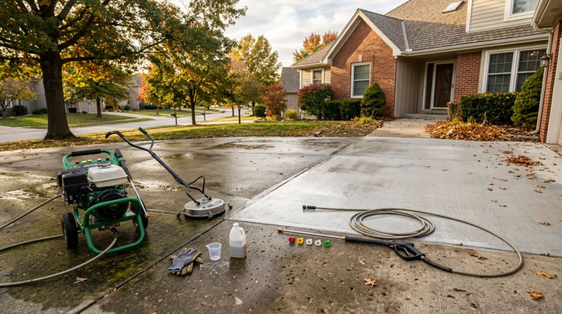 Power Washing Costs in Kansas City for Driveways and Patios in 2026