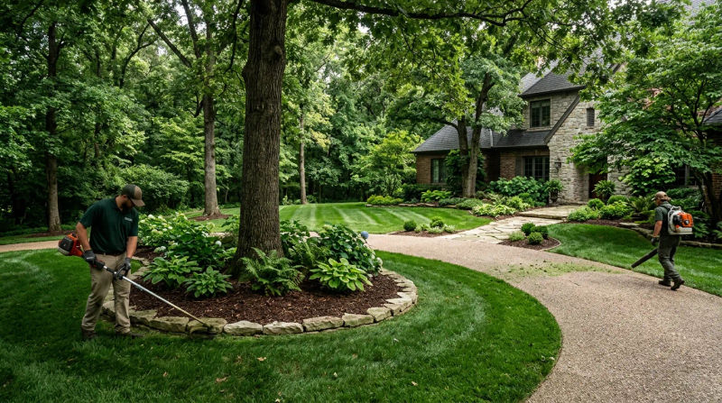 Premium Lawn Care Services in Platte Woods