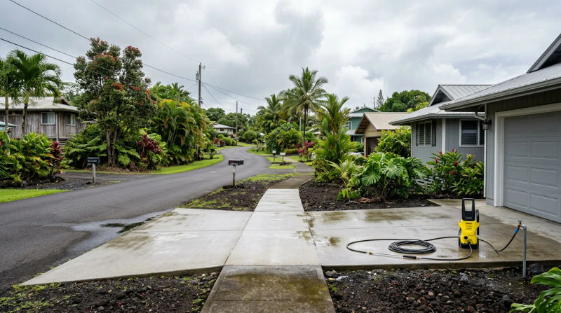Orchidlands Estates Pressure Washing Timing Before Wet Season