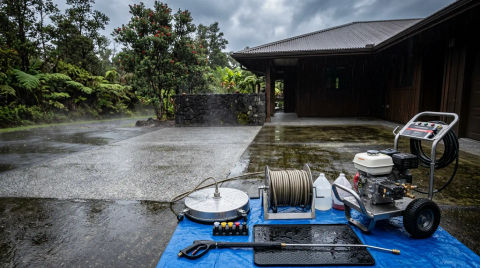 Pressure Washing Prices in Volcano: Driveways & Lanais (2026)