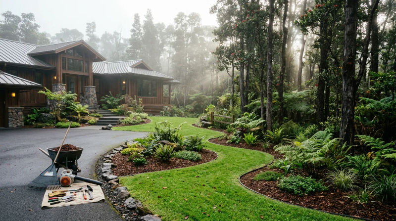 Expert Landscaping Services in Volcano Golf Course