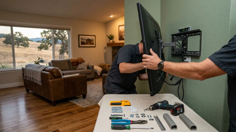 TV Mounting Cost in Wilton: What You Pay for Safe Install in 2026