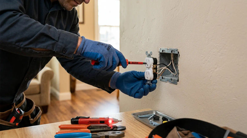 Safe Minor Electrical Fixes by a Sacramento Handyman