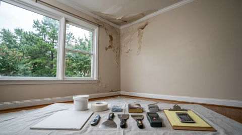 Storm-Damage Drywall Repair Cost in Charlotte After Tropical Storms