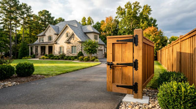 Case Study: QuaisMAINTENCECOMPANY Wind-Repaired a Gate in Ballantyne