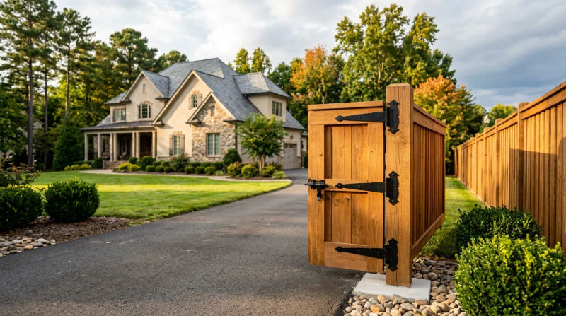 Case Study: QuaisMAINTENCECOMPANY Wind-Repaired a Gate in Ballantyne