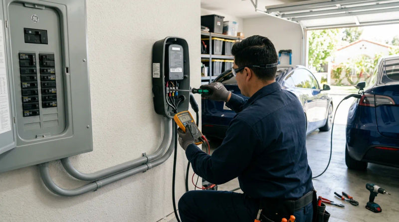 Expert EV Charger Electrical Installation in Lakewood