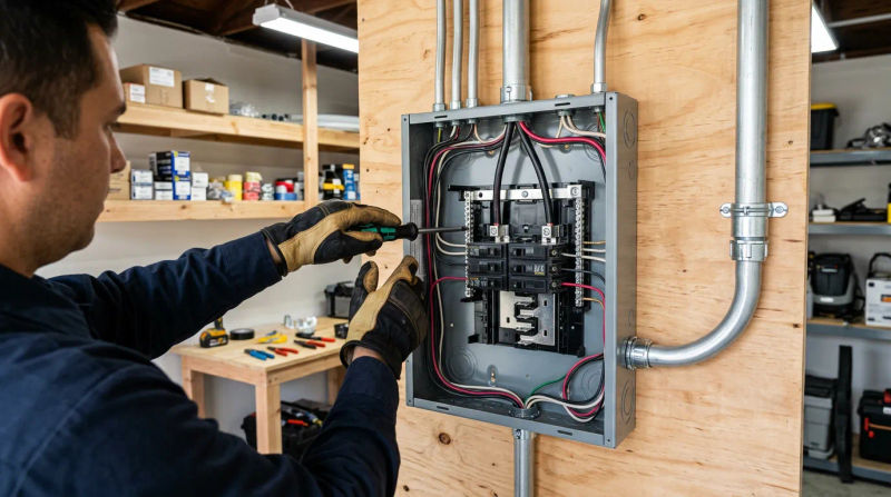 Electrical Panel and Wiring Replacement in Lakewood