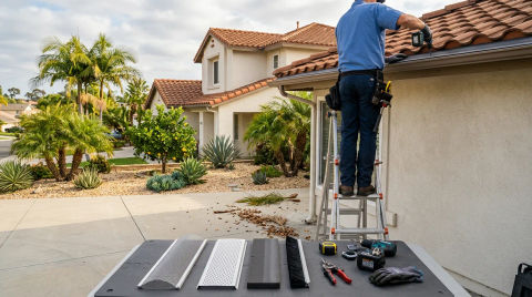 Gutter Guards Before Fall Rains: Pricing & Options in Tustin, CA