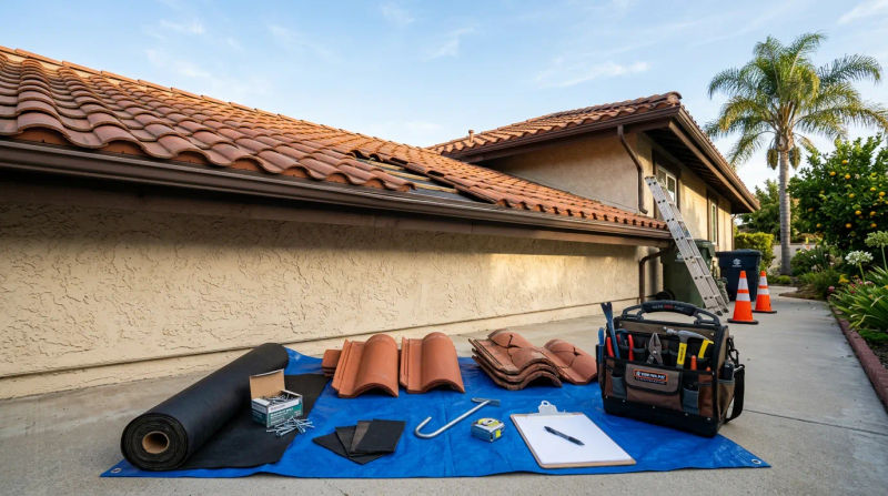 Broken Roof Tile Replacement: Costs in Tustin, CA This Fall Guide