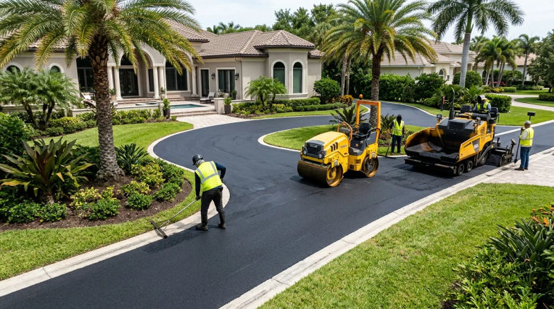 Expert Asphalt Paving Services in Palm Beach Gardens