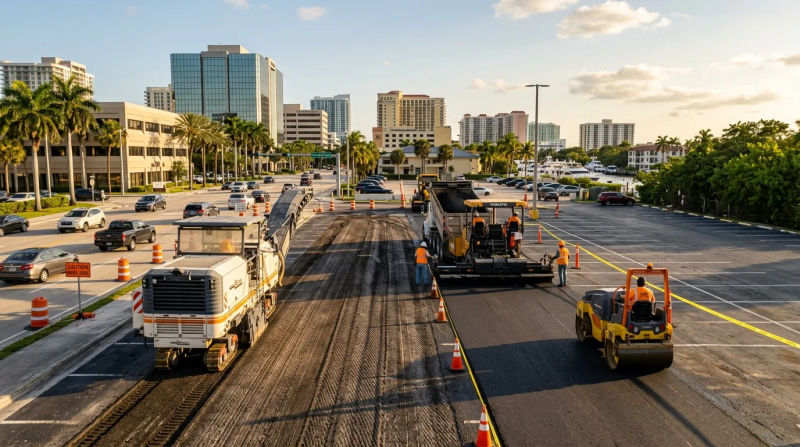 Commercial and Residential Asphalt Paving in Fort Lauderdale