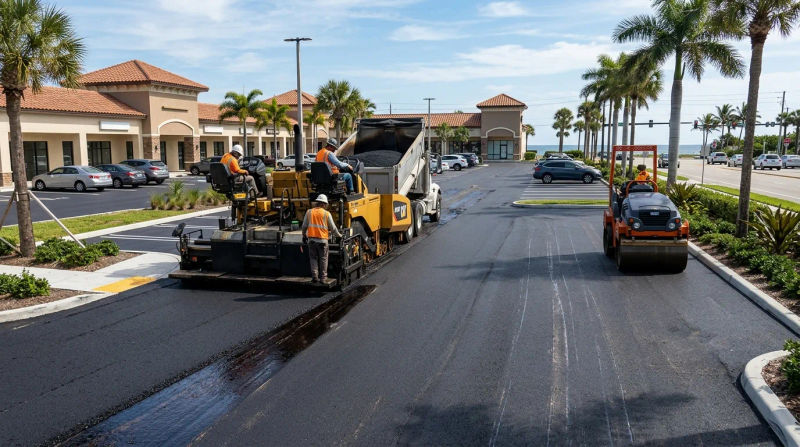 Professional Asphalt Paving Services in Pompano Beach