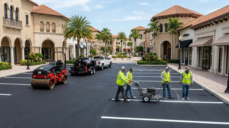 Premium Asphalt Paving Services in Boca Raton