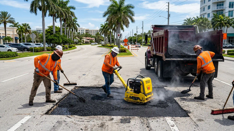 Reliable Asphalt Repairs in West Palm Beach