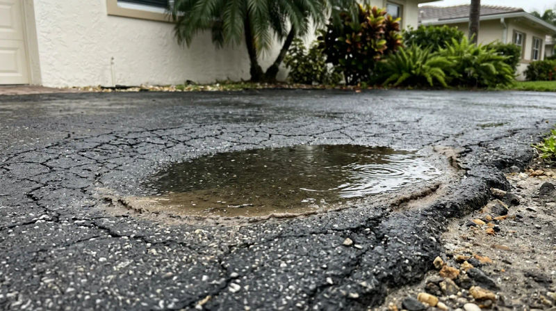 7 Asphalt Drainage Red Flags After West Palm Beach Downpours