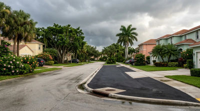 West Palm Beach Stormwater Rules for Asphalt Lots in Hurricanes