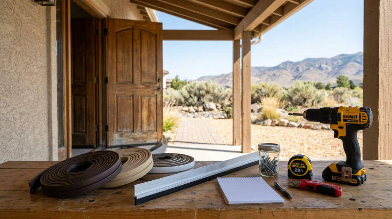 Weatherstripping & Door Sweep Costs for Sparks, NV Winter Prep