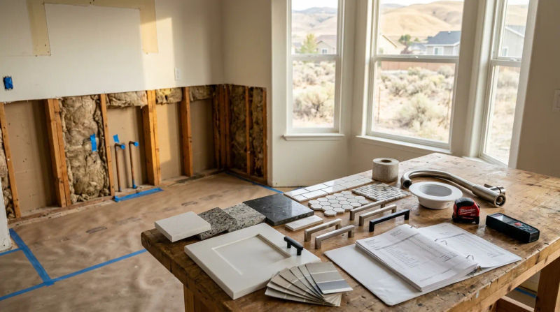 Small Kitchen Remodel Cost in Sparks: Budgeting by Scope Examples