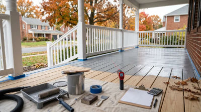 Porch Floor Painting Cost in Franklin Park: Fall Prep & Timing