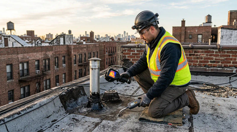 Advanced Roof Leak Detection in Piscataway