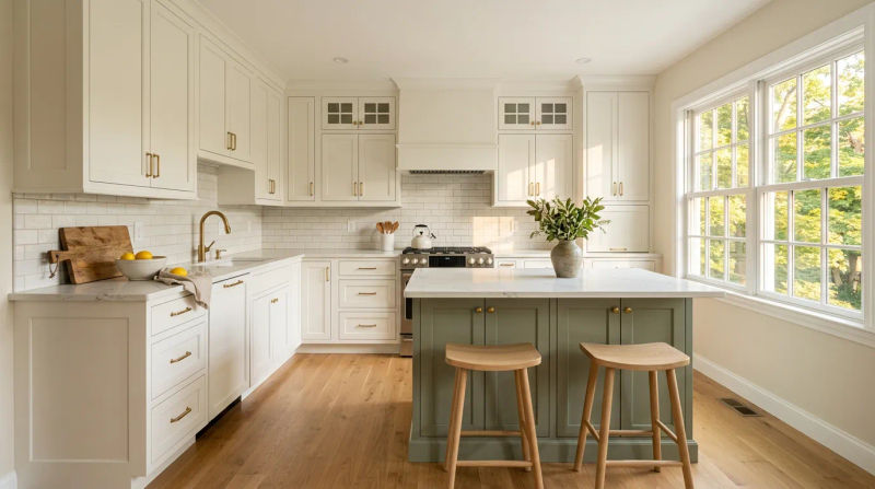Case Study: Superior Homes Cabinet Paint Refresh in Katonah, NY