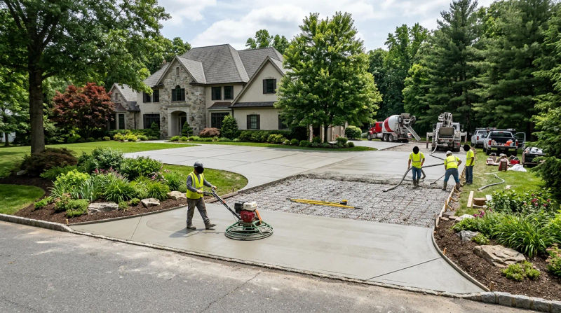Premium Concrete Services in Villanova, PA