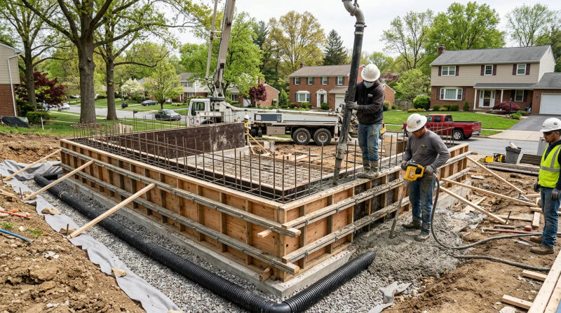 Expert Concrete Walls in Delaware County
