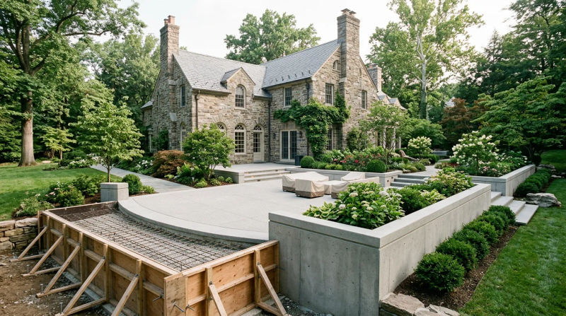 Expert Concrete Contractors Serving Merion Station