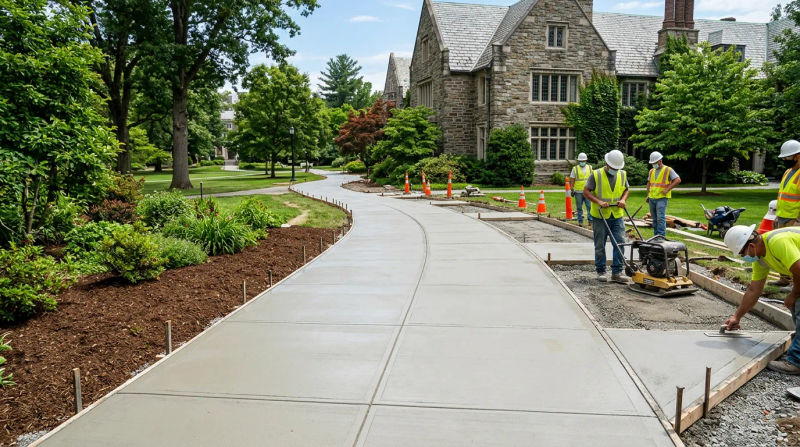 Premium Concrete Solutions for the Haverford College Area