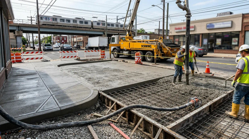 Commercial and Residential Concrete in Millbourne