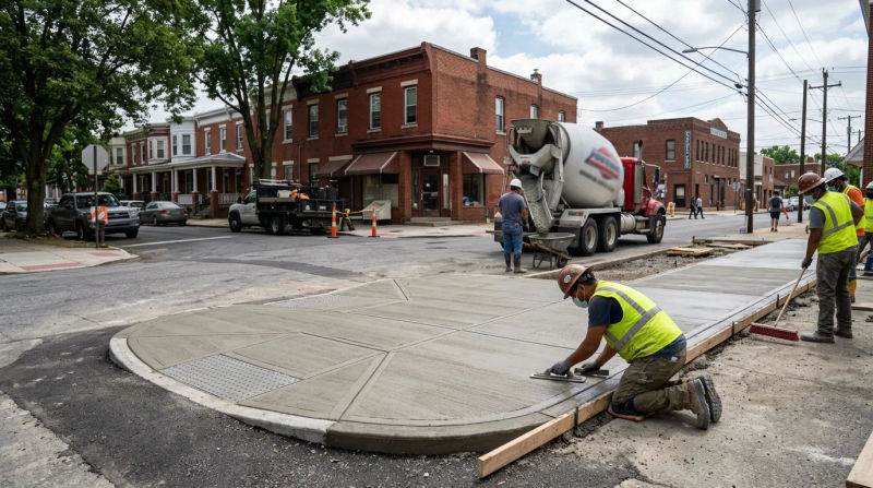 Professional Concrete Services in Prospect Park